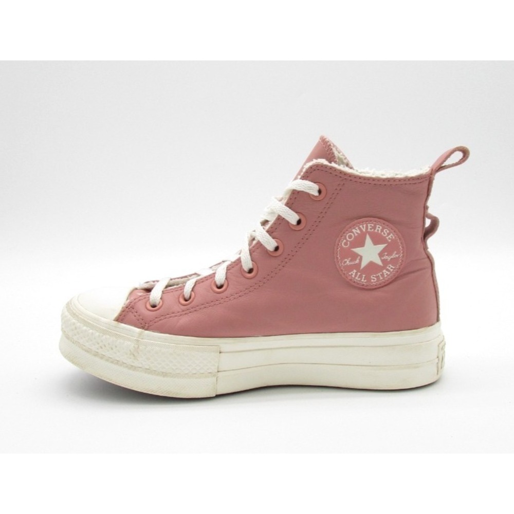 Converse A04256C Chuck Taylor All Star Hi Lift Leather Sneaker Womens US 7.5 - Picture 2 of 11